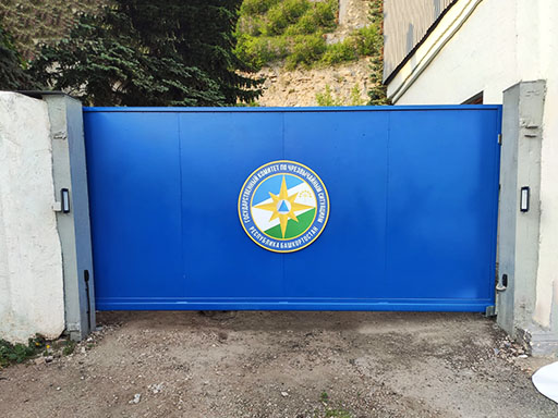 Примеры установки ворот